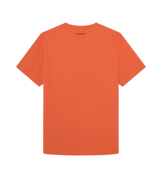 Hackett London CamisetaHs Camo Graphic naranja