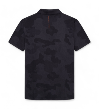 Hackett London Polo Hs Camo Print czarny