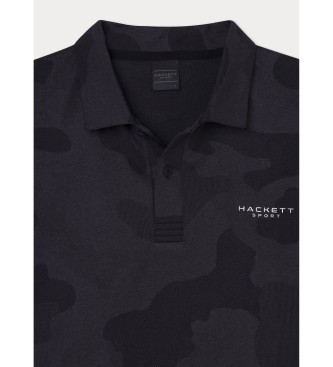 Hackett London Polo Hs Camo Print sort