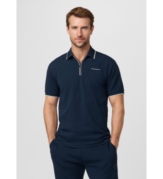 Hackett London Polo city cremallera fit cl�sico marino