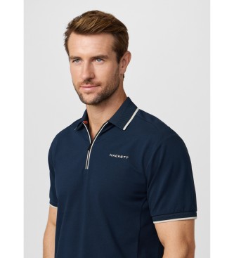 Hackett London Polo city cremallera fit cl�sico marino