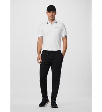 Hackett London HS City Tip white polo shirt