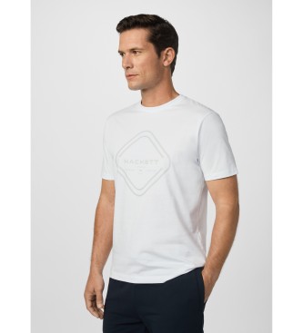 Hackett London Maglietta White Club House