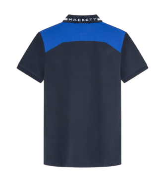 Hackett London Polo Hs Colour Block marino