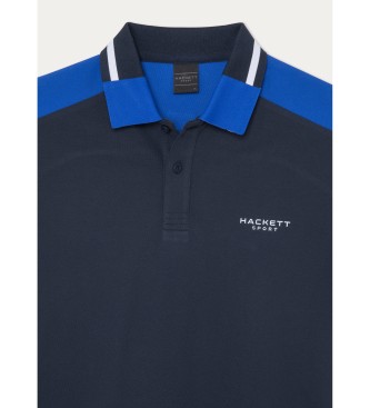 Hackett London Hs Colour Block navy polo