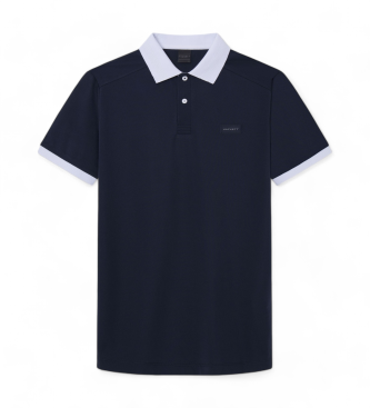 Hackett London Polo Hs Contrasto blu scuro