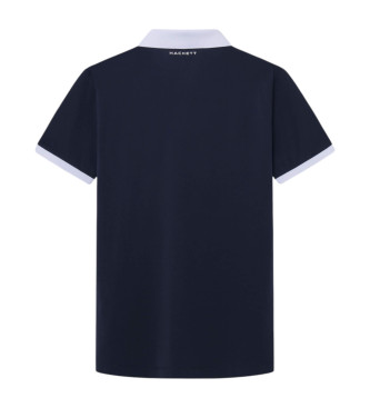 Hackett London Polo Hs Contrasto blu scuro