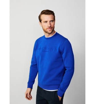 Hackett London Sweat-shirt Hs Embossed Crew bleu