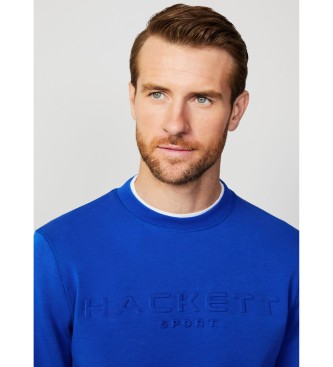 Hackett London Hs Embossed Crew sweatshirt bl