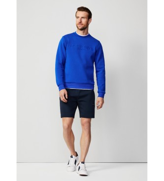 Hackett London Hs Embossed Crew sweatshirt bl