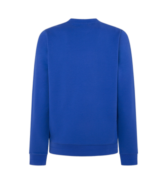 Hackett London Sweat-shirt Hs Embossed Crew bleu