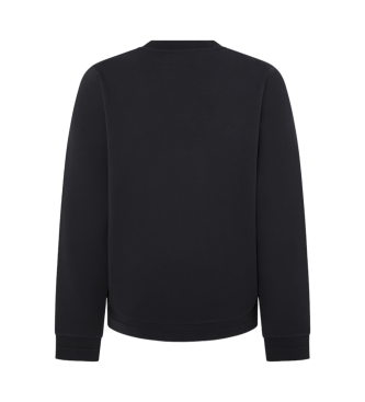 Hackett London Sudadera Hs Embossed Crew negro