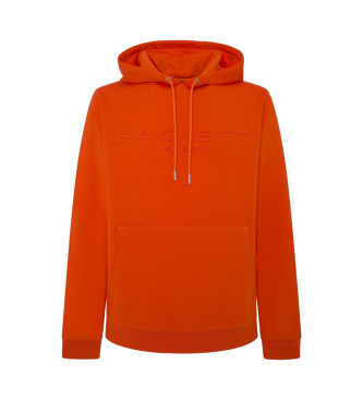 Hackett London Sweatshirt Hs Embossed orange 