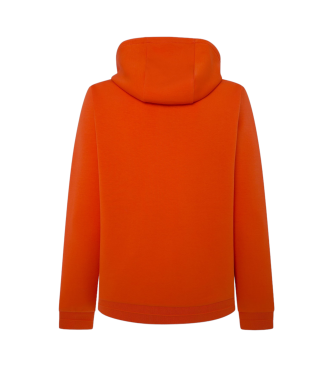 Hackett London Sweatshirt Hs Embossed orange 