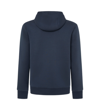 Hackett London Sweatshirt Hs Embossed navy