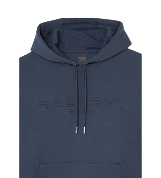 Hackett London Sweatshirt Hs Embossed navy