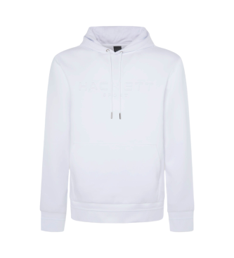 Hackett London Sweatshirt Hs Prglad vit