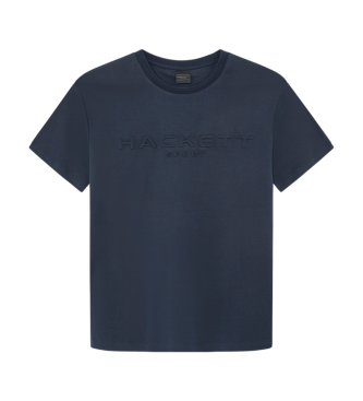 Hackett London T-shirt Hs Prglad marinbl