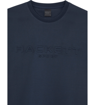 Hackett London T-shirt Hs Embossed navy