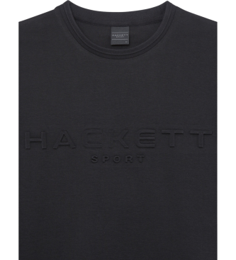 Hackett London Hs Geprgtes T-shirt schwarz