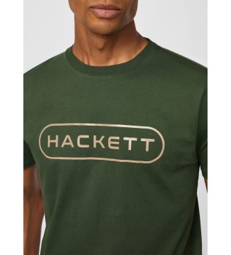 Hackett London Maglietta HS Essential Box verde