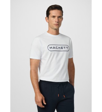 Hackett London Koszulka Essential Box biała