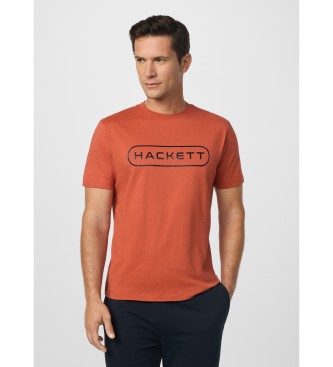 Hackett London Maglietta arancione Essential Box