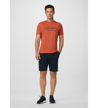 Hackett London Maglietta arancione Essential Box