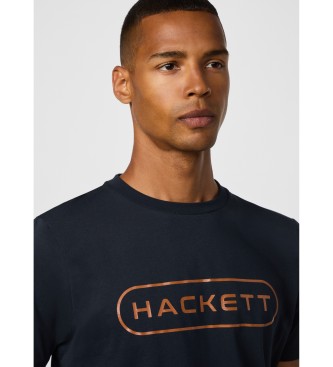 Hackett London T-shirt Essential Box blu navy