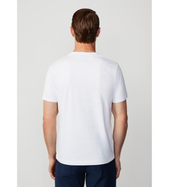 Hackett London Camiseta Hs Essential Box blanco