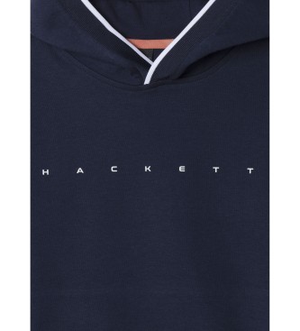 Hackett London Bluza HS Essential Hoody navy