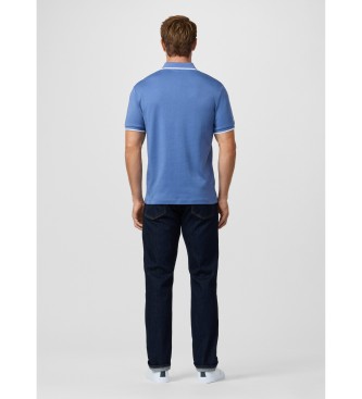 Hackett London Polo con logo fit cl�sico azul