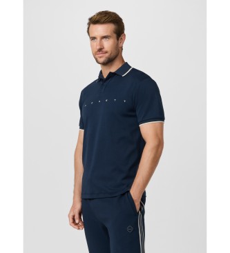 Hackett London Polo con logo fit cl�sico marino