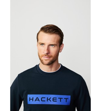 Hackett London Felpa blu scuro Hs Essential Sp Crew