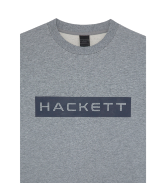 Hackett London Sweatshirt Hs Essential Sp Crew grey