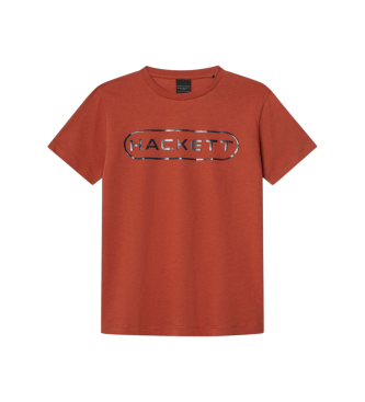 Hackett London Essential T-shirt orange