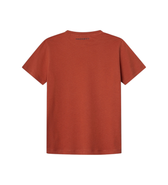 Hackett London Essential T-shirt orange