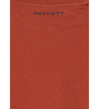 Hackett London Essential T-shirt orange