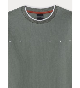 Hackett London HS Essential T-shirt vert sauge