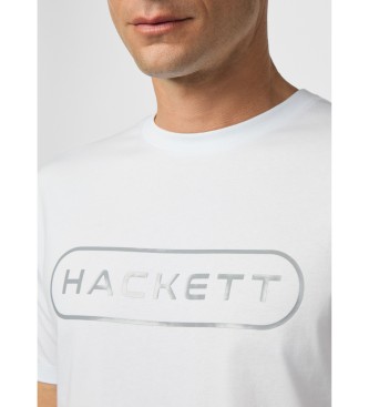 Hackett London Camiseta HS Essential Tee blanca