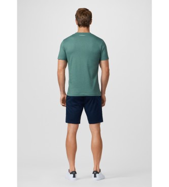Hackett London Club graphic t-shirt with classic fit logo green