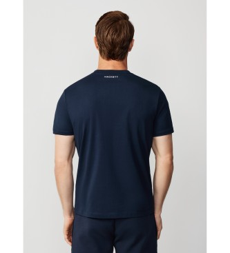 Hackett London Camiseta Hs Graphic marino