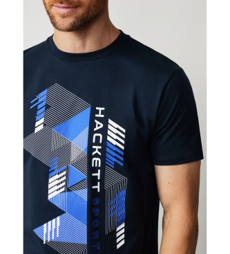 Hackett London Hs Graphic T-shirt navy