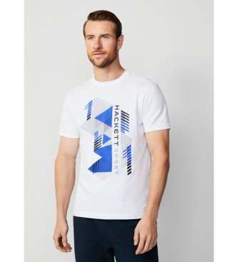 Hackett London Hs Grafik-T-Shirt wei