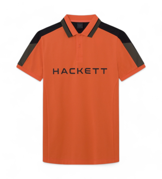 Hackett London Polo Hs Multi pomarańczowy