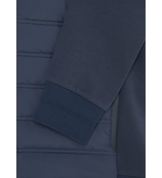 Hackett London Hs Hybrid Quilt Jacket Fz navy