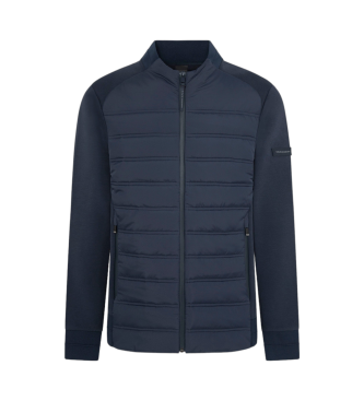 Hackett London Hs Hybrid Quilt Jacket Fz navy