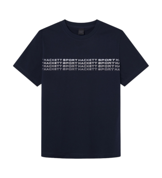 Hackett London T-shirt Hs Logo Driver navy