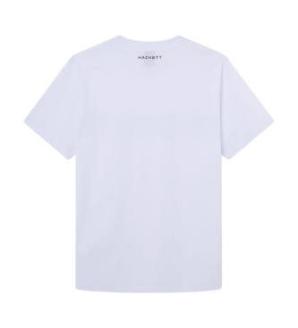 Hackett London Hs Logo Driver T-shirt blanc