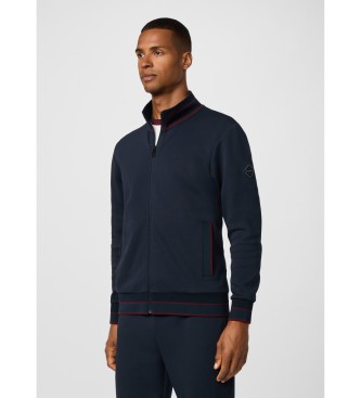 Hackett London Manor Track navy sweatshirt